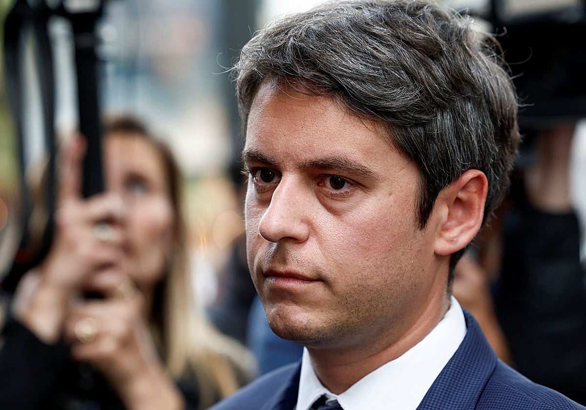 El primer ministro de Francia, Gabriel Attal