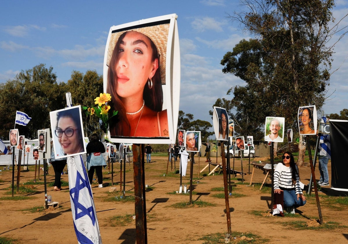 Recuerdo a los asesinados por Hamás durante el festival de Nova