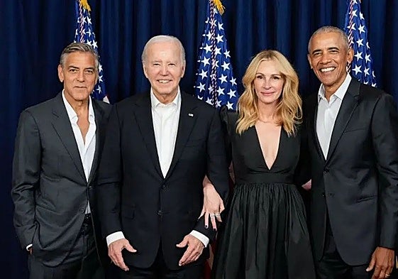 Obama, Pelosi y las estrellas de Hollywood tratan de forzar el relevo de Biden