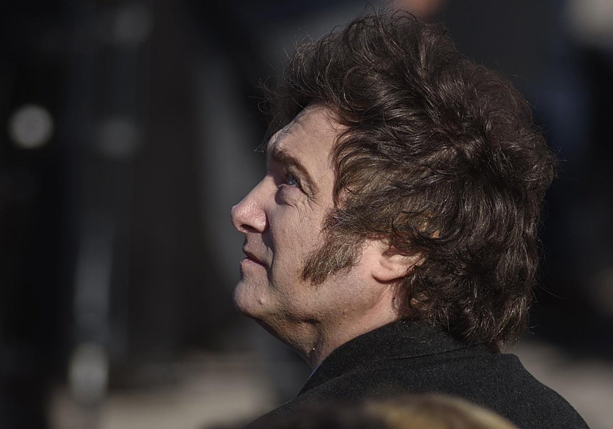 El presidente de Argentina, Javier Milei