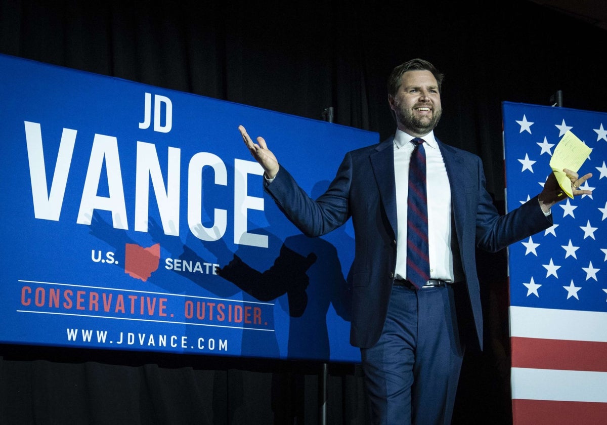 El senador republicano de Ohio, JD Vance, es uno de los principales aliados de Trump dentro del Partido Republicano