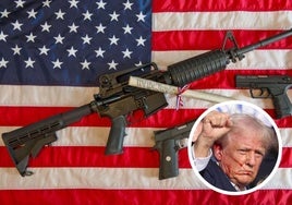 AR-15, el rifle más utilizado en los tiroteos masivos en EE.UU. y empleado en el ataque a Trump