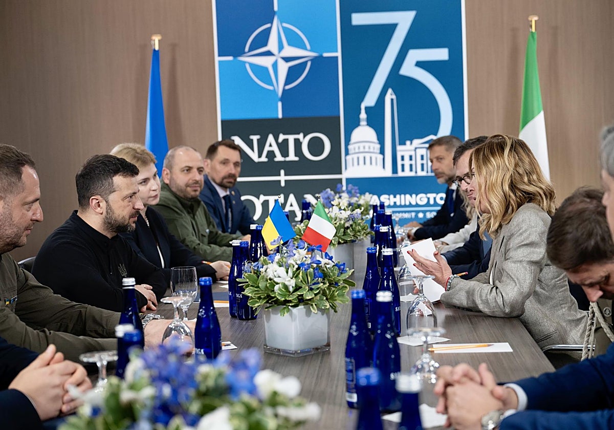 Reunión de líderes en la Cumbre de la OTAN