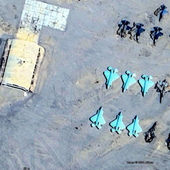 China replica los aviones de combate más avanzados de EE.UU. para ensayar sus ataques