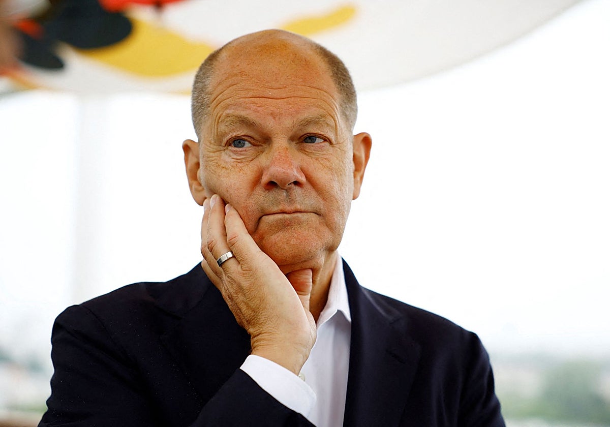 El canciller alemán Olaf Scholz