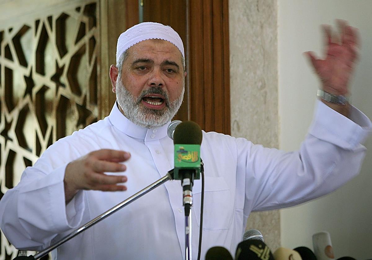 El líder de Hamás, Ismail Haniyeh