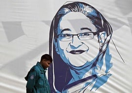 Sheikh Hasina, la primera ministra bangladesí blanco de la ira estudiantil