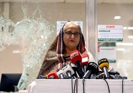 La primera ministra de Bangladés dimite en medio de una multitudinaria protesta estudiantil