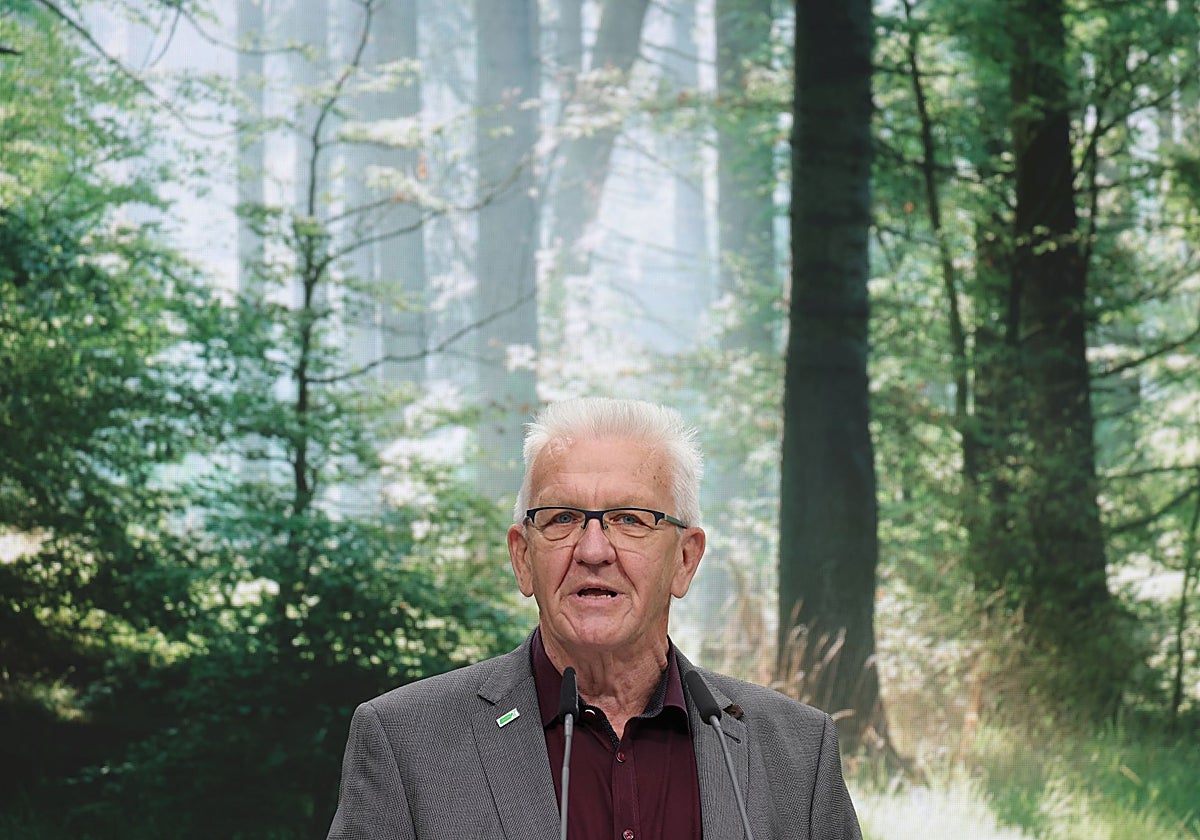 Winfried Kretschmann, presidente regional «verde» de Baden-Württemberg
