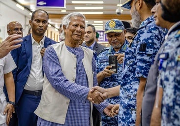 Muhammad Yunus, un Nobel de la paz para sacar a Bangladés del caos y la pobreza
