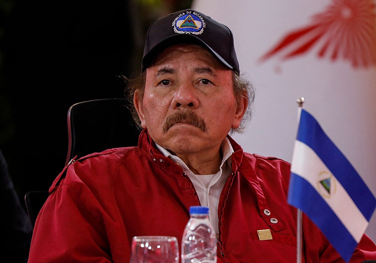 El presidente de Nicaragua, Daniel Ortega