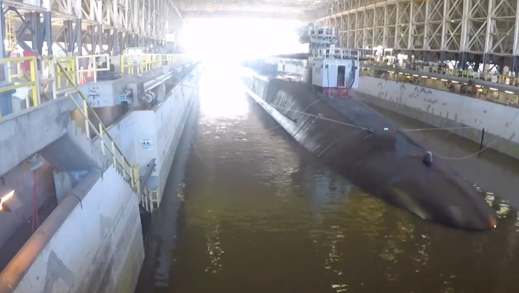 Imagen del submarino nuclear USS Georgia