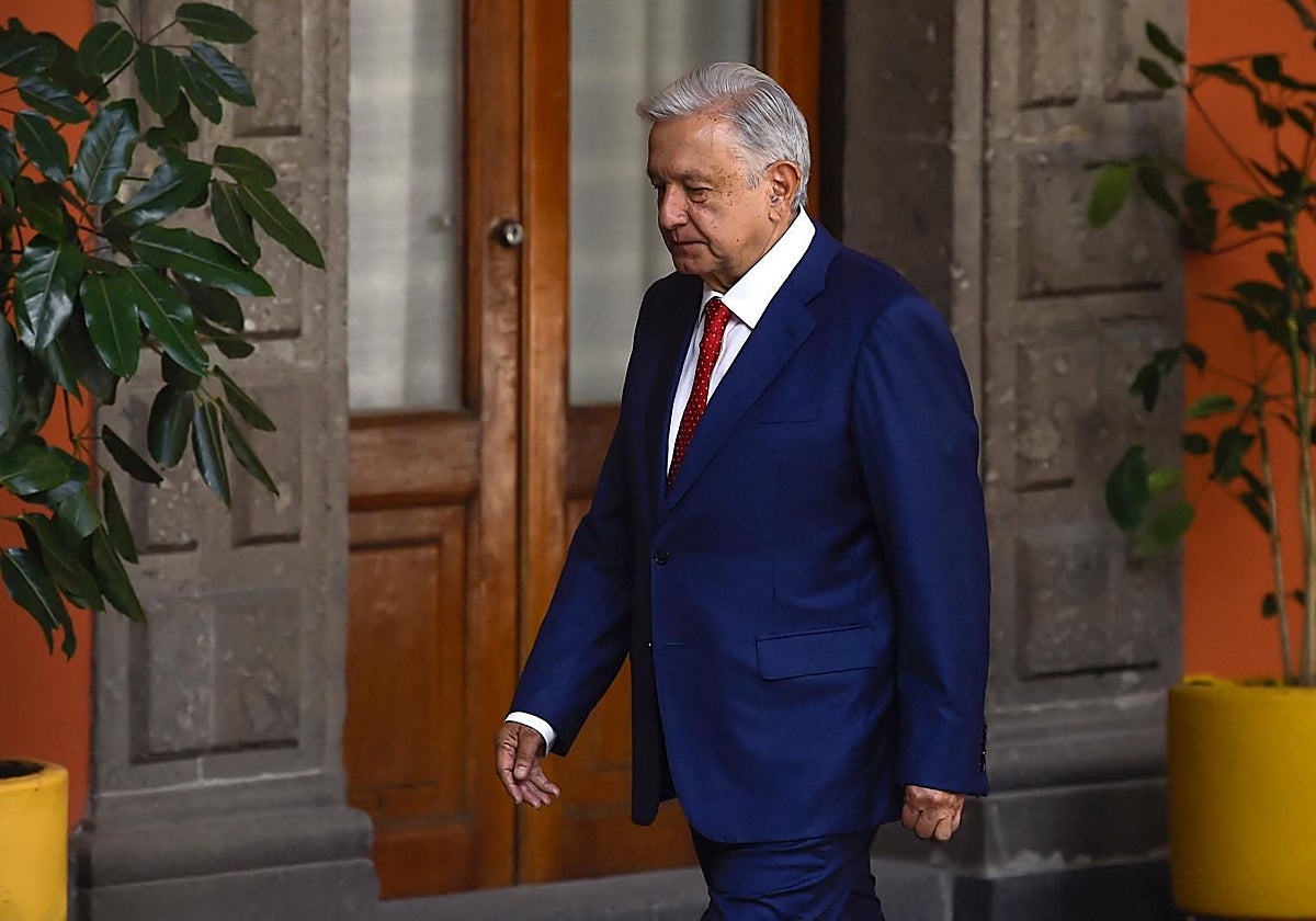 El presidente de México, Andrés Manuel López Obrador (AMLO), en la ceremonia de los Juegos Paralímpicos