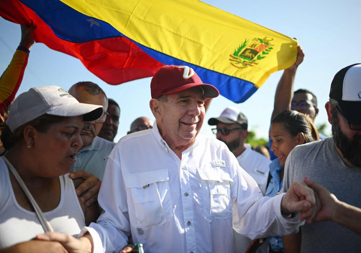 El candidato ganador, Edmundo González