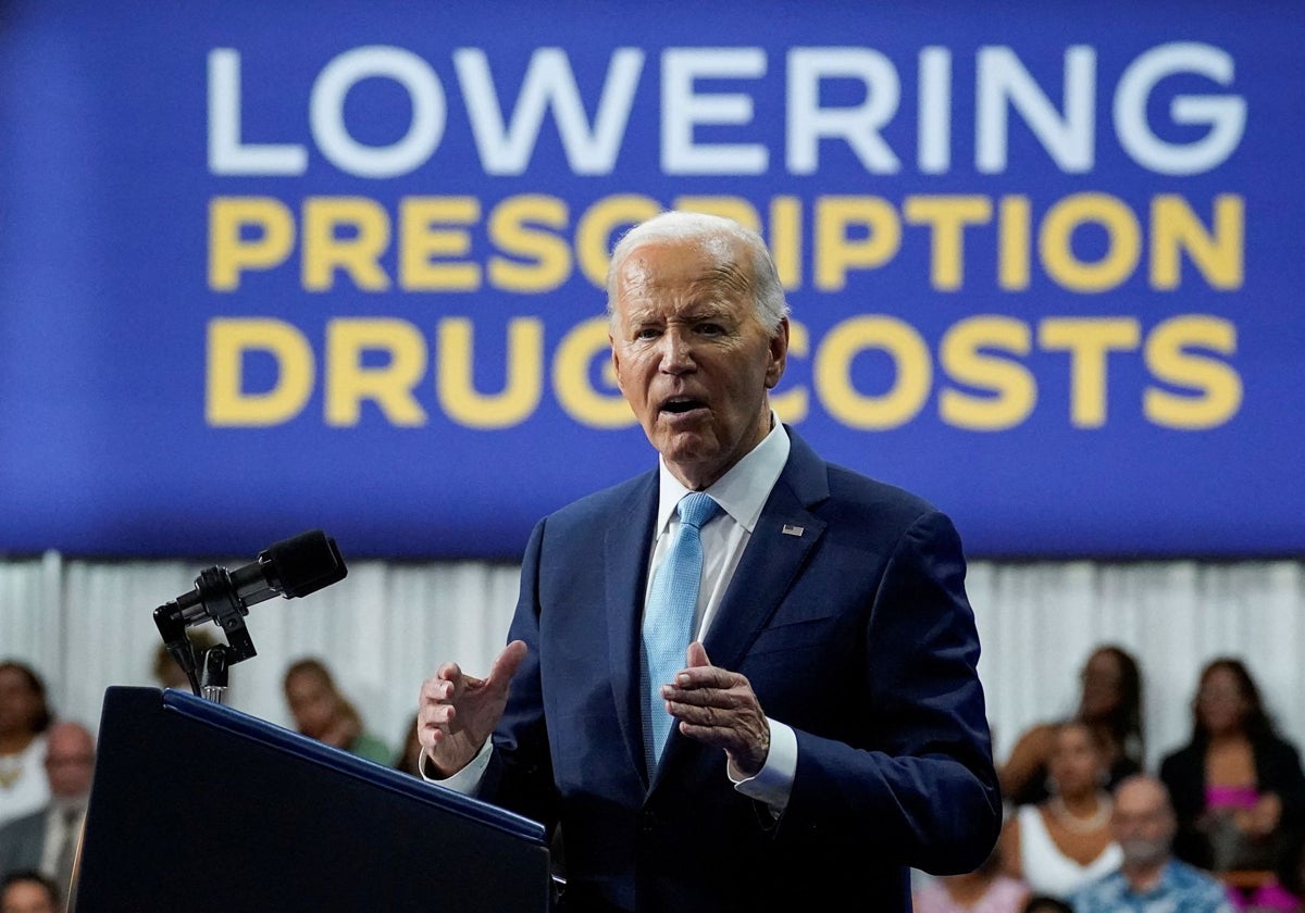 El presidente estadounidense Joe Biden