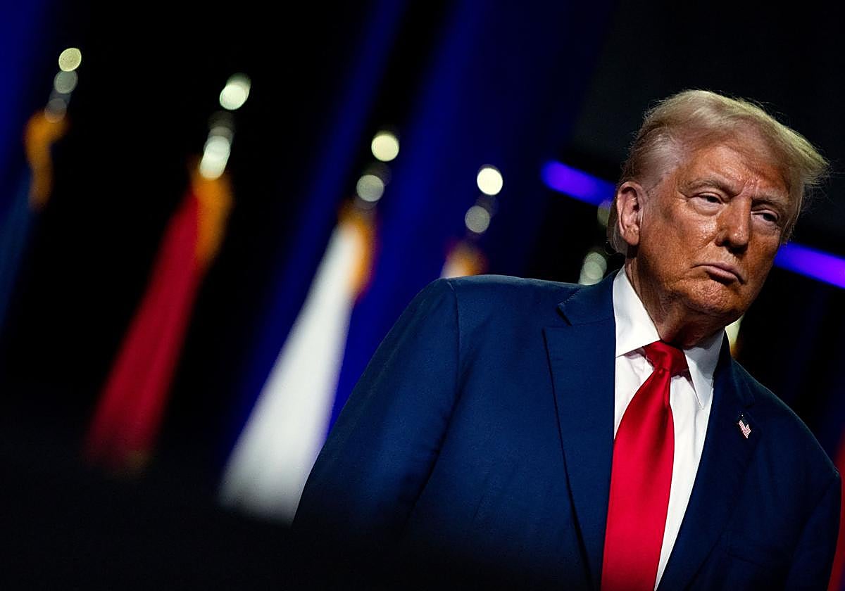 El expresidente de EE.UU., Donald Trump.