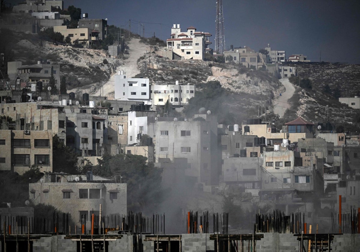 La ciudad cisjordana de Yenín tras el ataque israelí