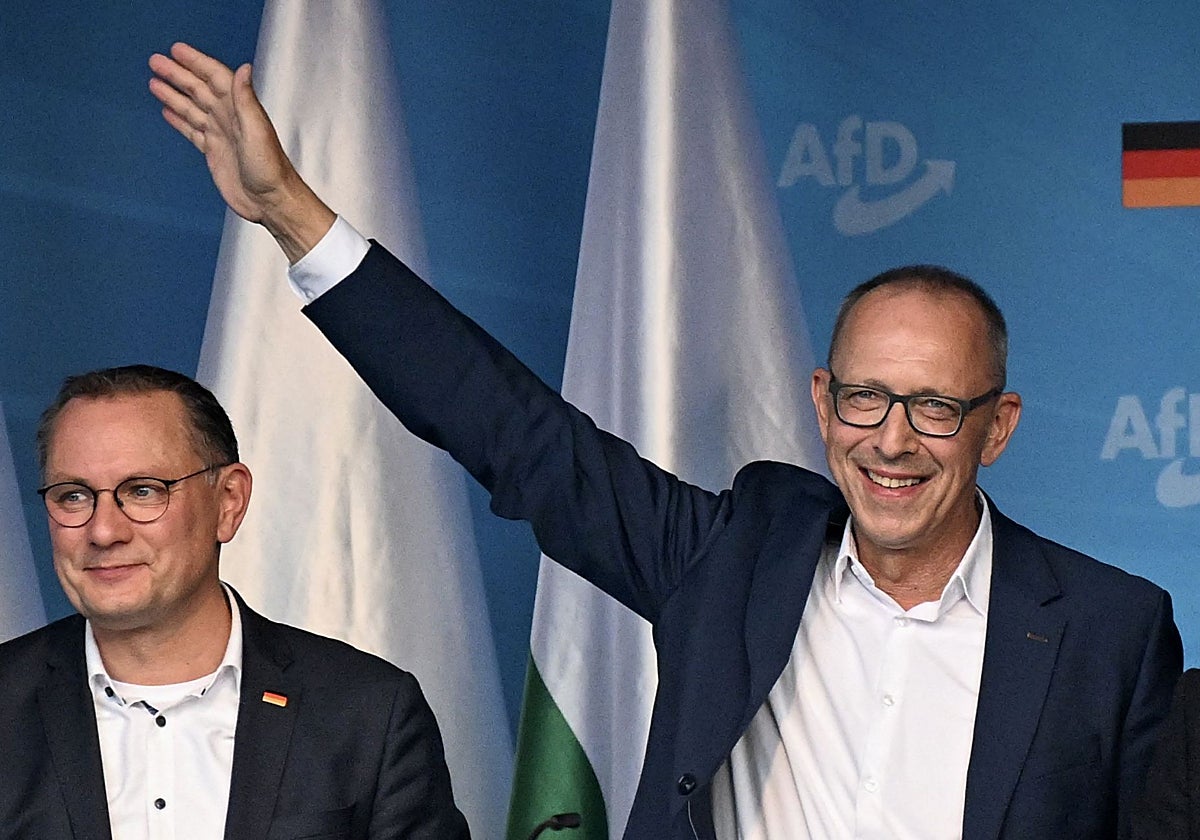 Tino Chrupalla, colíder del partido de ultraderecha Alternativa por Alemania