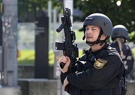 Un hombre que disparaba con un rifle, abatido ante el consulado de Israel en Múnich