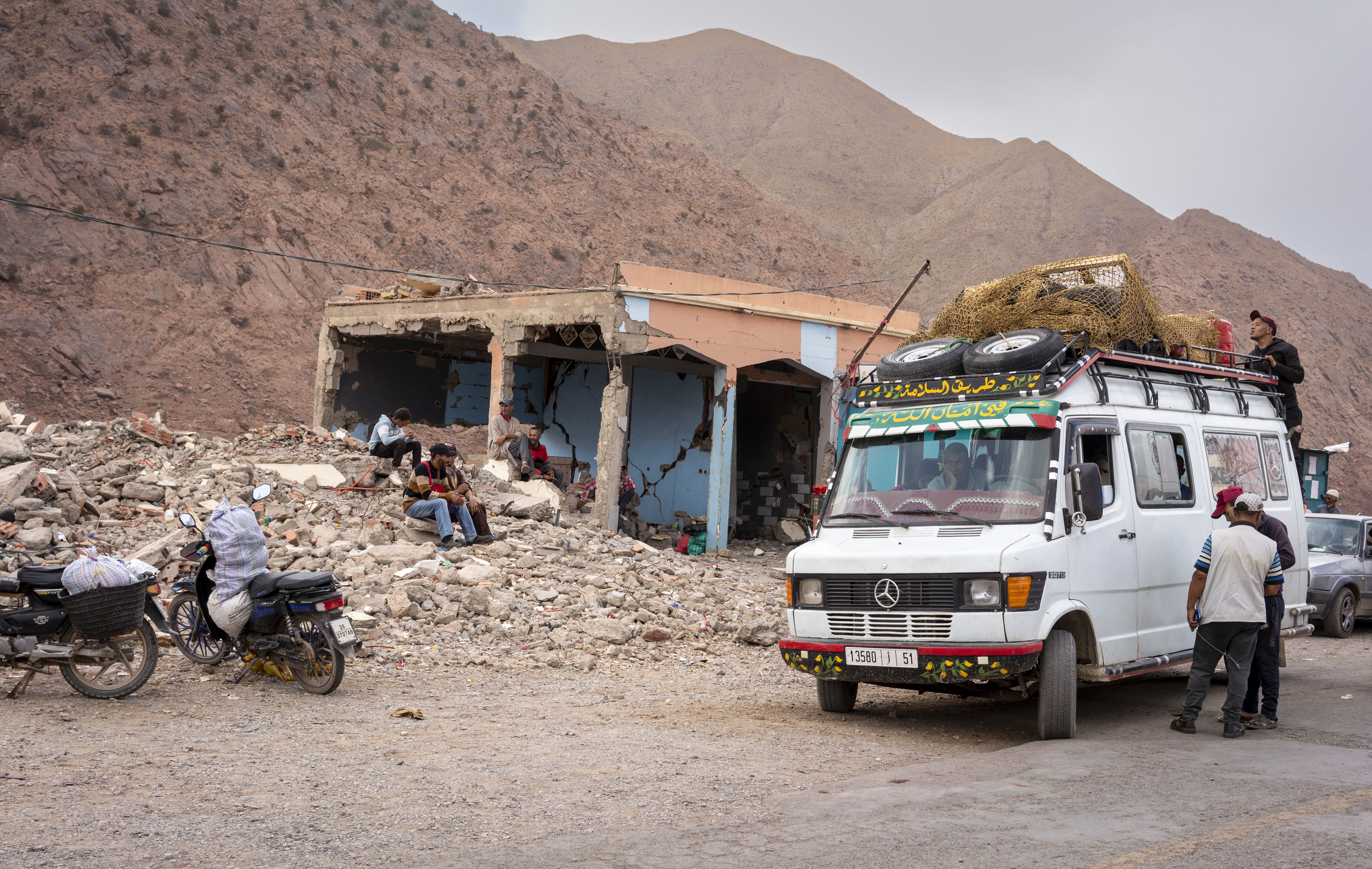 Las consecuencias del terremoto aún se ven en los pueblos