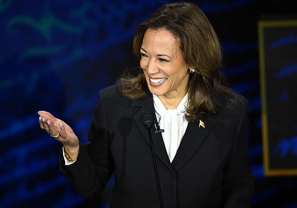 Kamala Harris, candidata demócrata a la presidencia de Estados Unidos