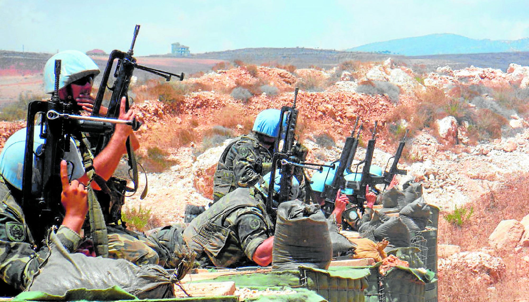 Más de 650 militares españoles en primera línea entre Líbano e Israel