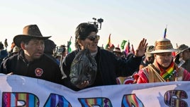 Violentos enfrentamientos en El Alto, en Bolivia, por la marcha liderada por Evo Morales contra el Gobierno de Luis Arce