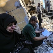Una Beirut colapsada por los desplazados despide a Nasralá bajo los drones de Israel