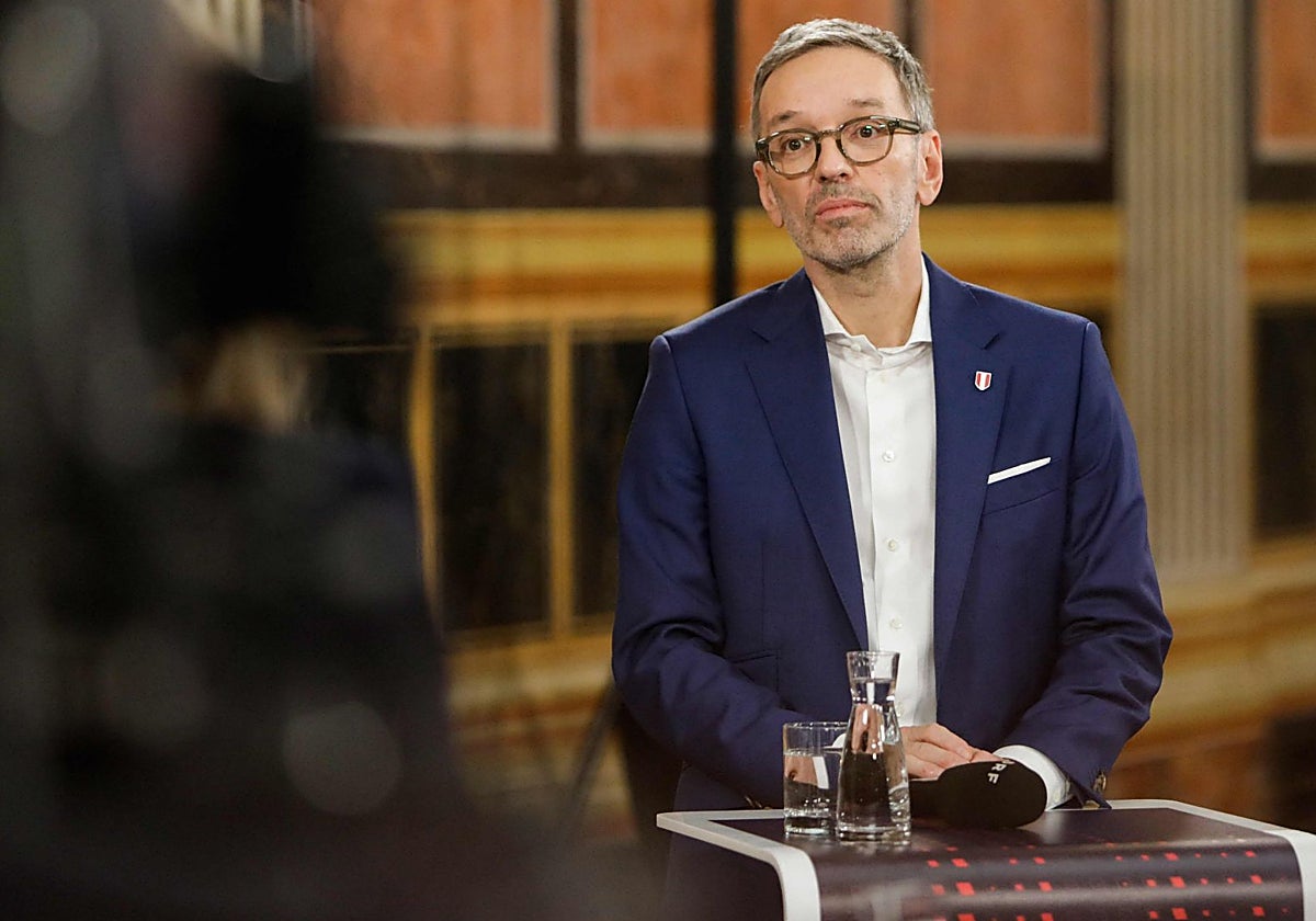 Herbert Kickl, el líder de la extrema derecha de Austria