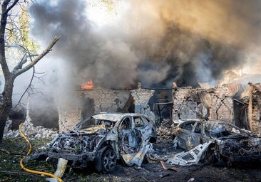 Mueren siete civiles tras un bombardeo ruso en Jersón