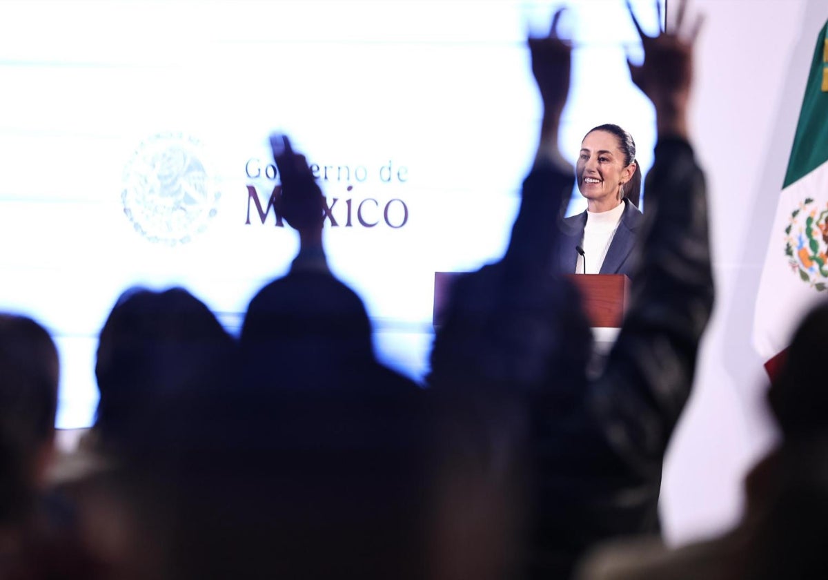 Claudia Sheinbaum, en su primera rueda de prensa matutina tras su toma de posesión como presidenta de México