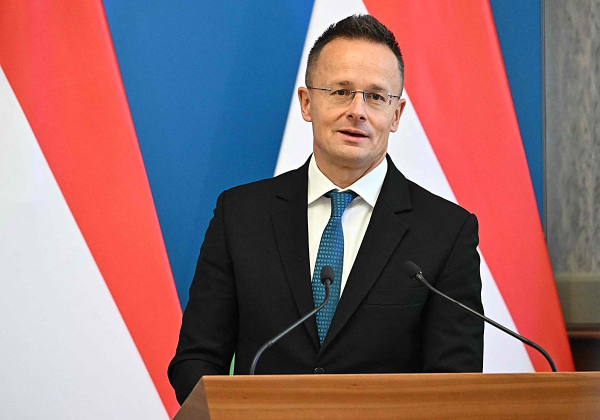 El ministro de Exteriores de Hungría, Peter Szijjarto