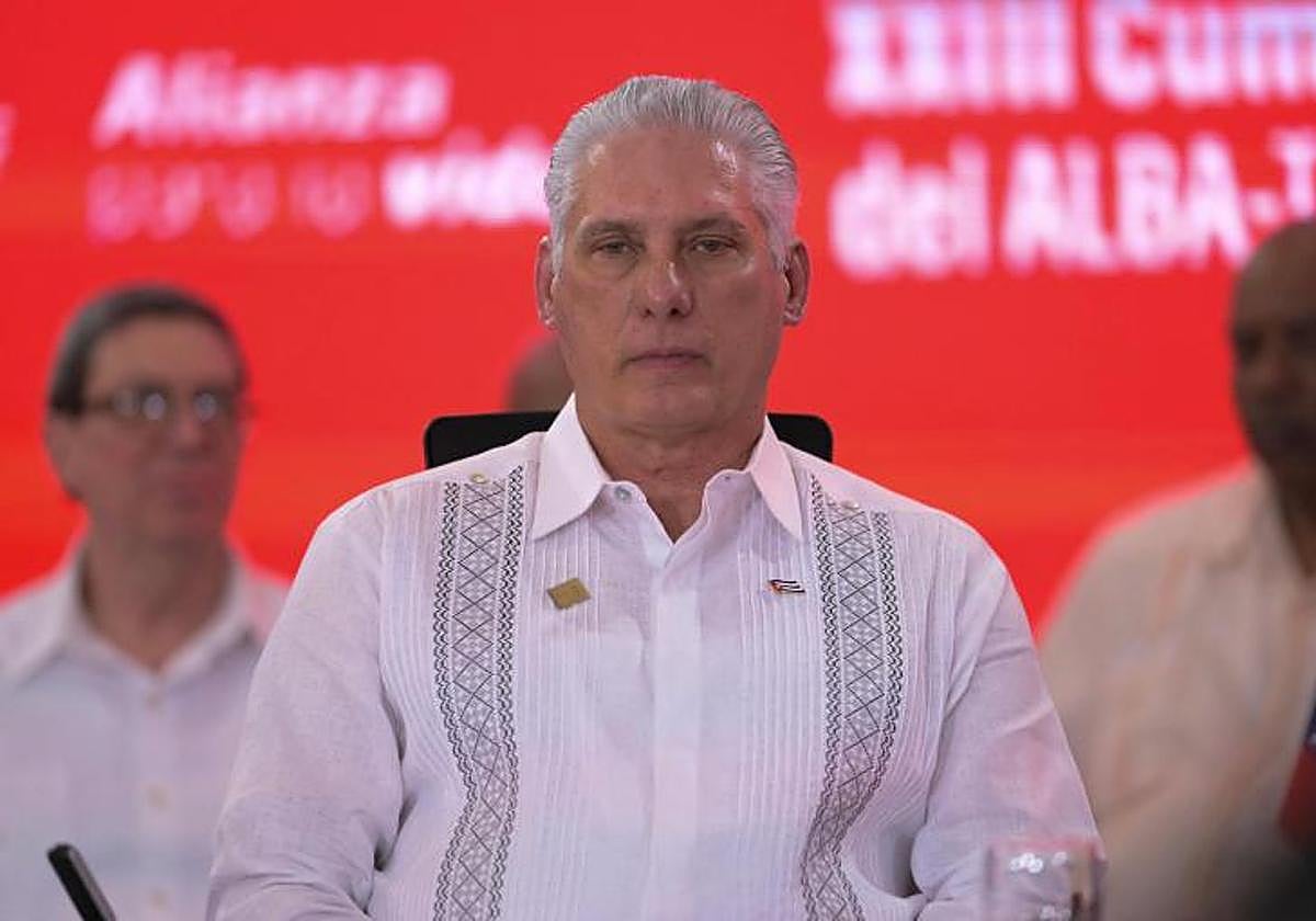Miguel Díaz-Canel, presidente de Cuba