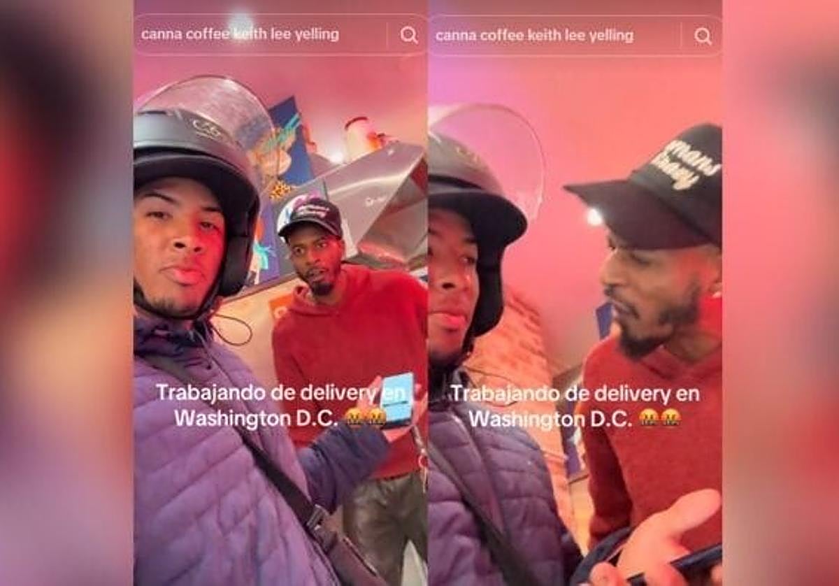 Migrantes de Venezuela a orillas del río Grande en Eagle Pass