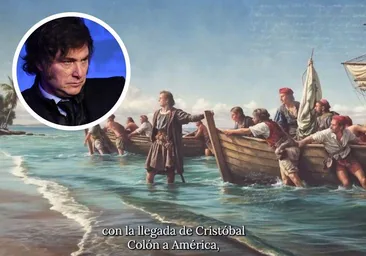 Milei celebra el 12-O con un vídeo que elogia la llegada de Colón a América: «Se abrió una era de civilización y progreso»