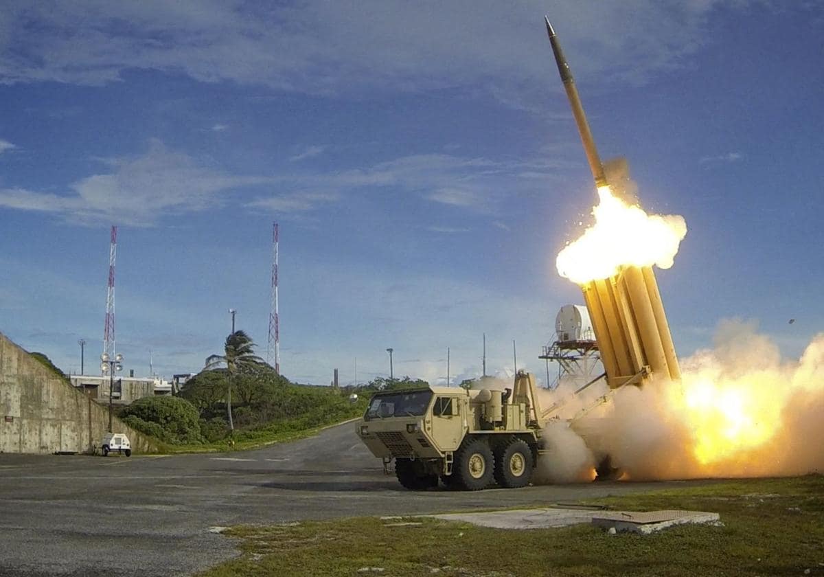 El sistema antimisiles THAAD de Estados Unidos, en foto de archivo