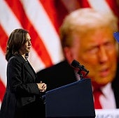 Harris cuestiona la salud mental de Trump tras el recital musical del último acto electoral