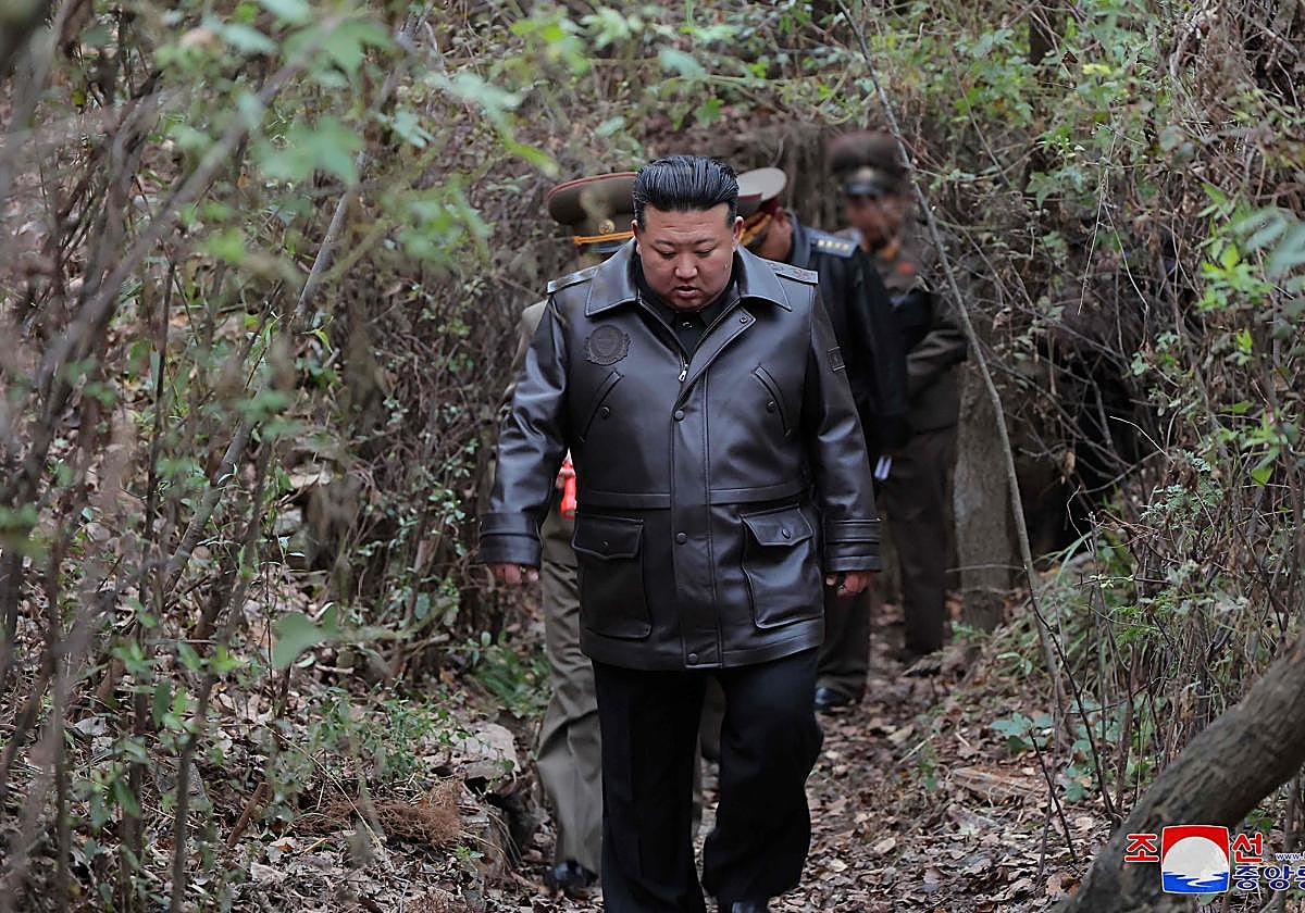 El líder de Corea del Norte, Kim Jong Un.