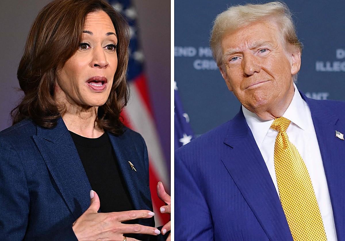 Kamala Harris y Donald Trump