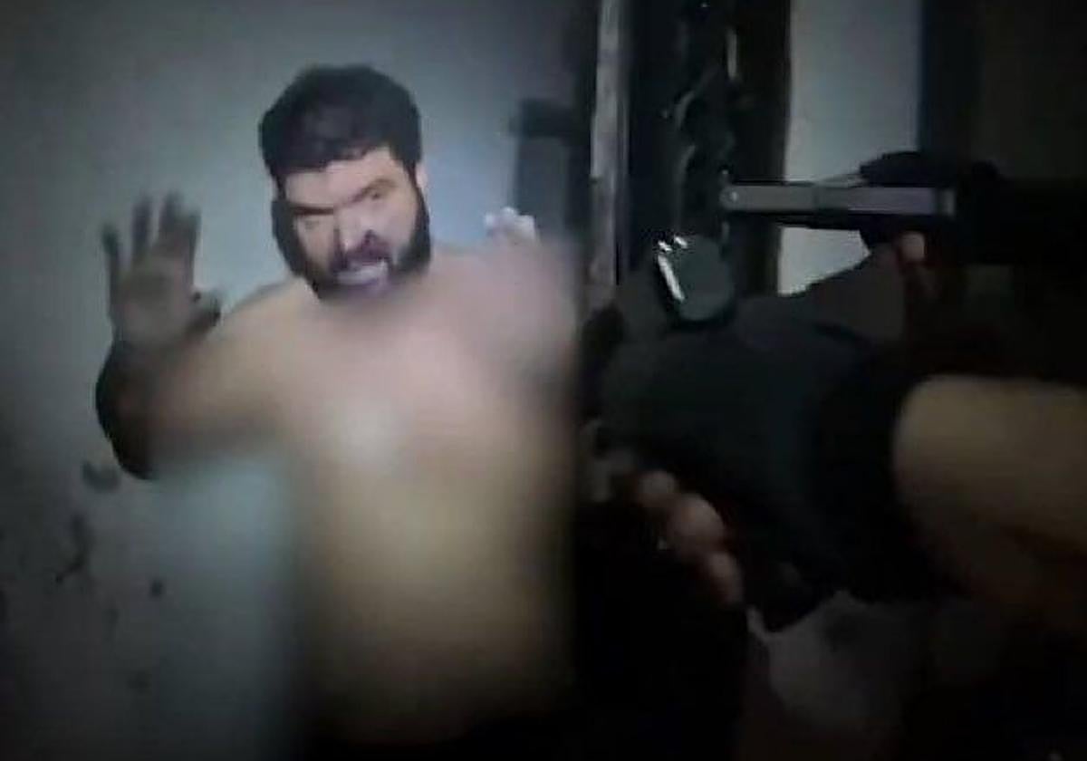 El momento de la captura de un comandante del partido-milicia chií