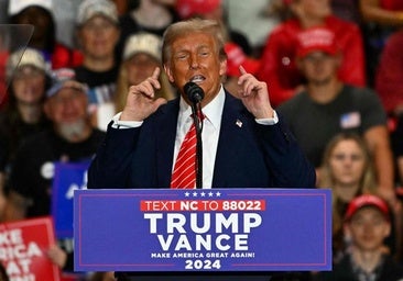 Trump denuncia «trampas» a «gran escala» en las elecciones