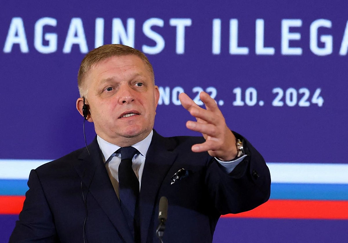 El primer ministro eslovaco, Robert Fico, pide abrir negociaciones con Putin