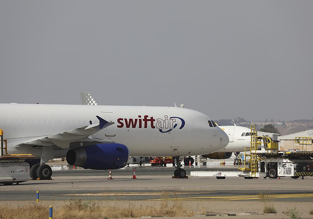 Un avión en una imagen de archivo