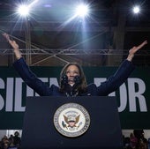 Kamala Harris sube en las encuestas y ya hace planes de presidenta