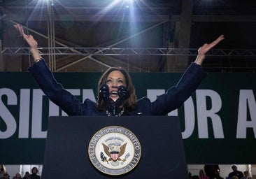 Kamala Harris sube en las encuestas y ya hace planes de presidenta
