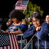 La amarga derrota de una Kamala Harris noqueada