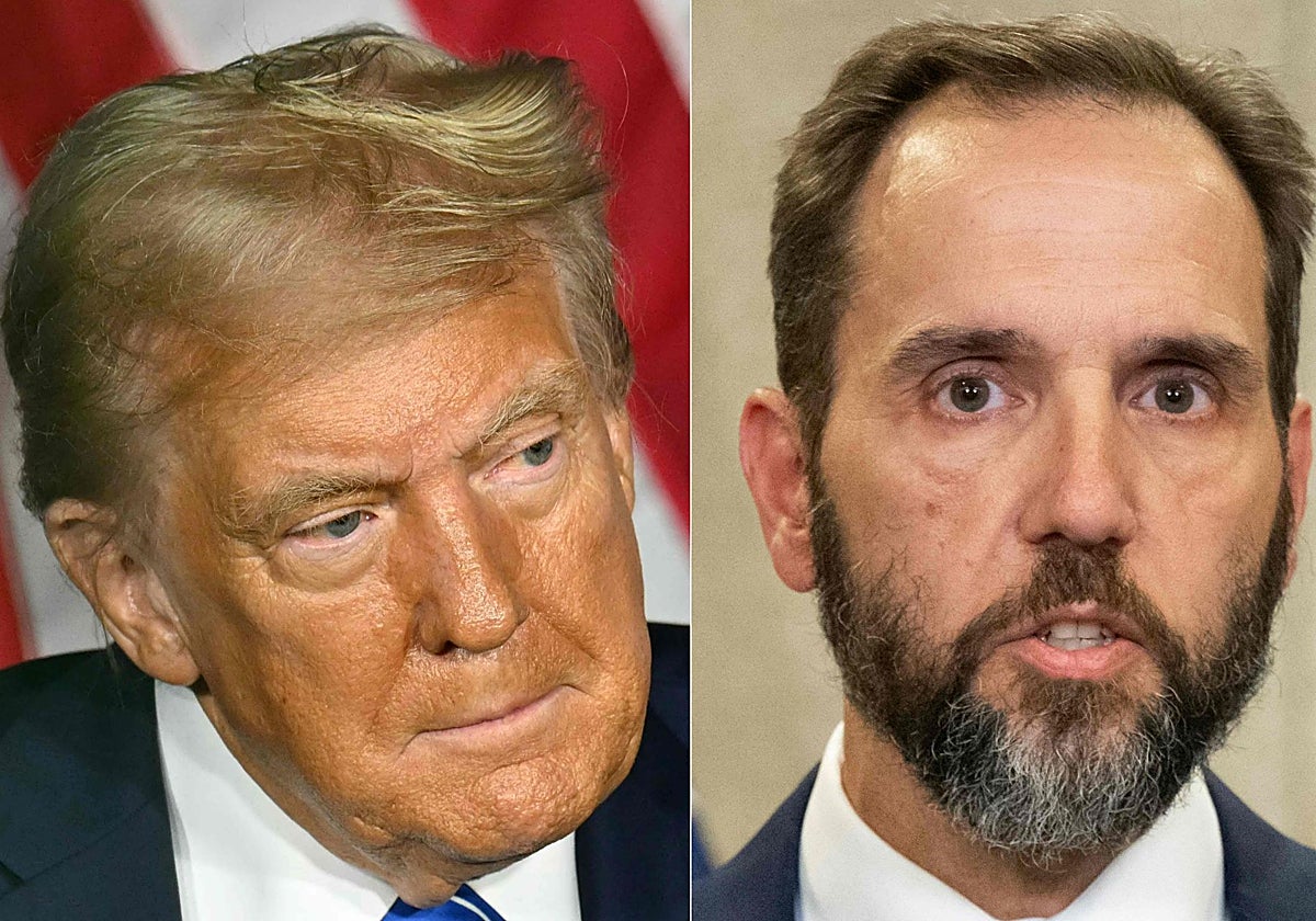 Donald Trump y Jack Smith