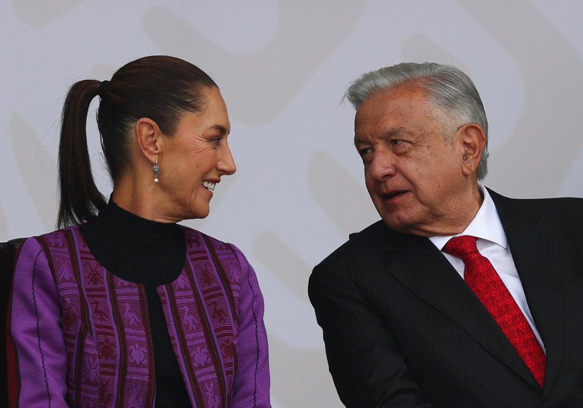 El expresidente López Obrador sigue ejerciendo su influencia sobre su sucesora, Claudia Sheinbaum, y no lo oculta