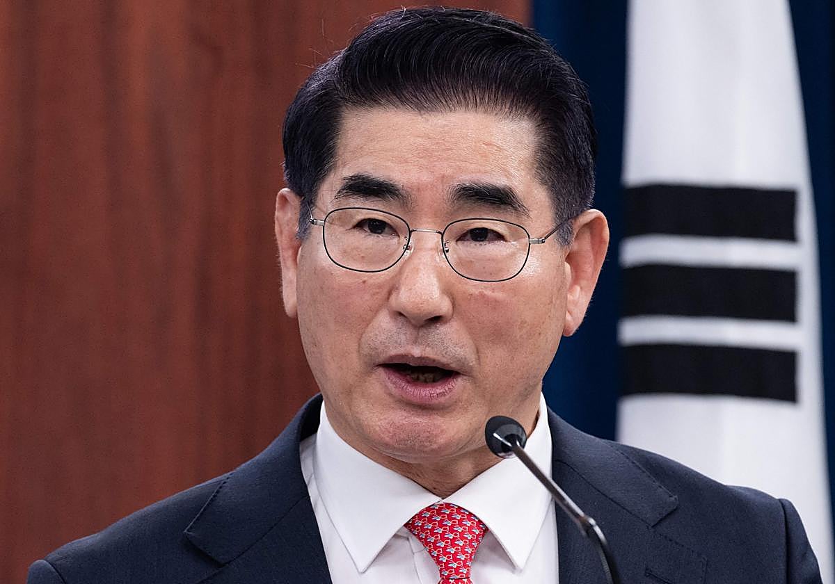 El exministro de Defensa surcoreano Kim Yong-hyun, el pasado octubre