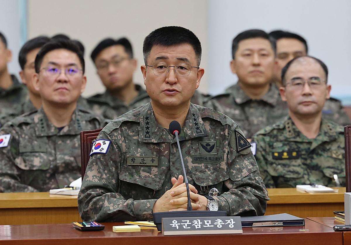 Park An Su, jefe de las Fuerzas Armadas de Corea del Sur